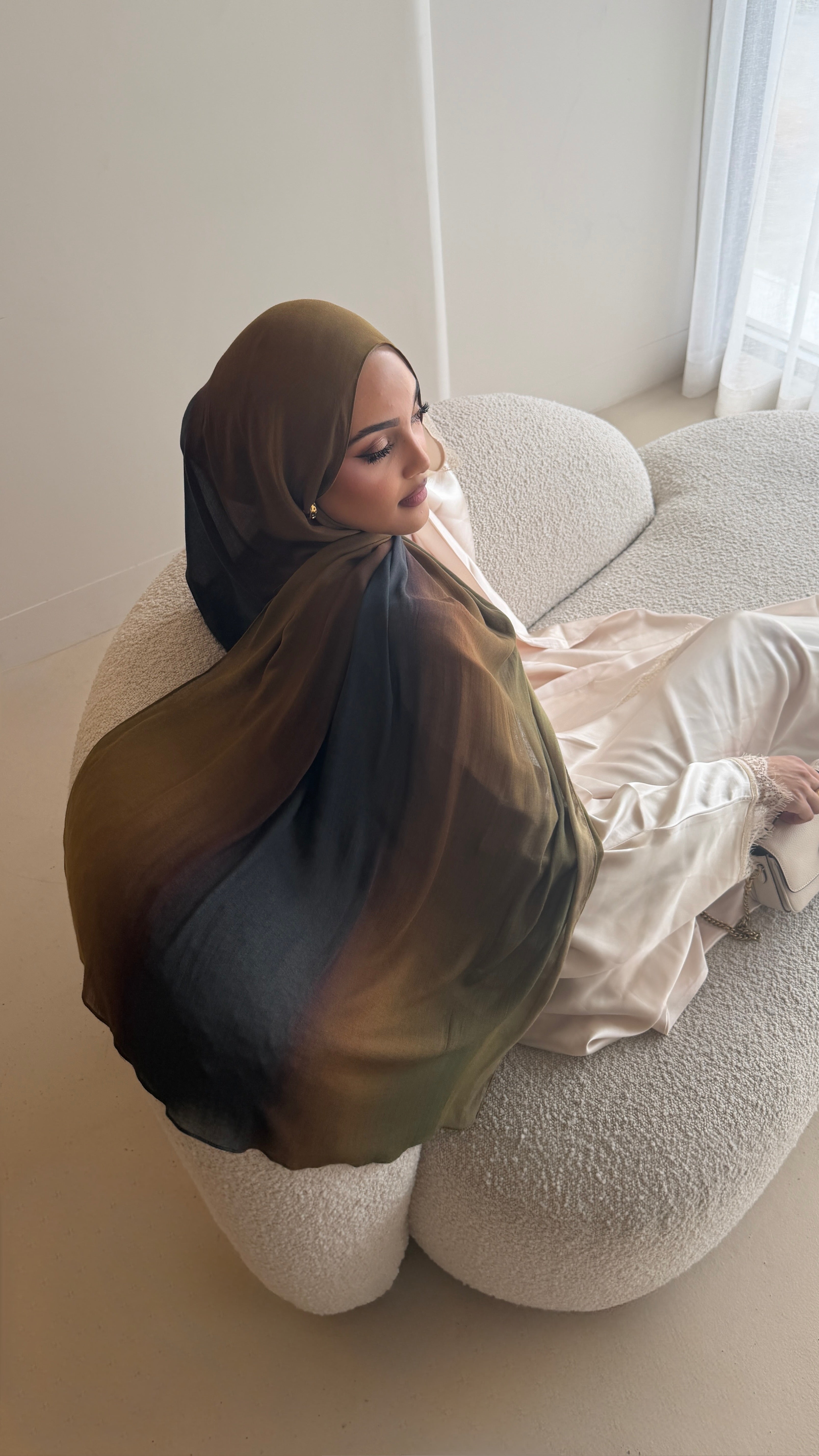 Sunset Kiss - Printed Modal Hijab