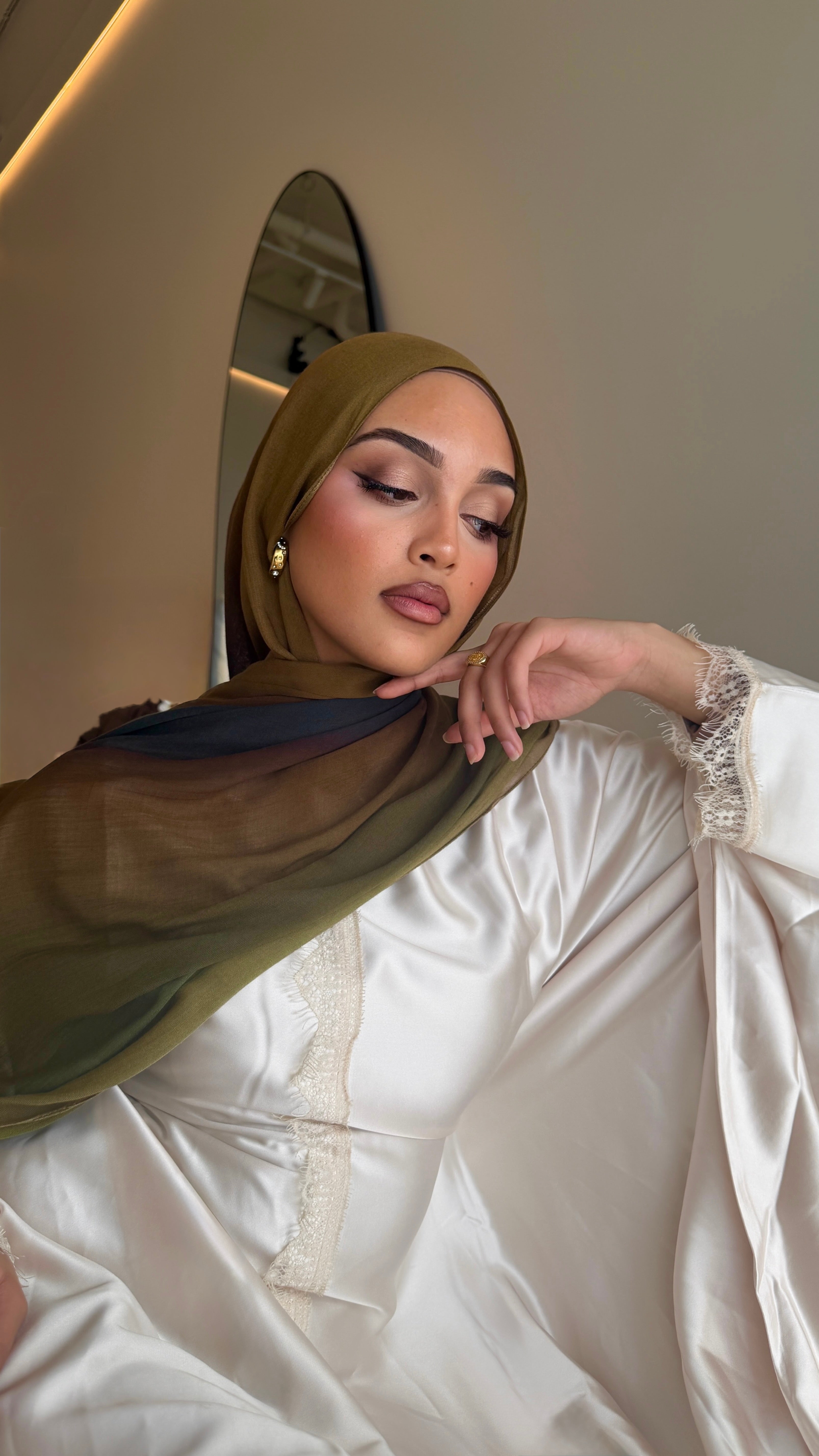 Sunset Kiss - Printed Modal Hijab