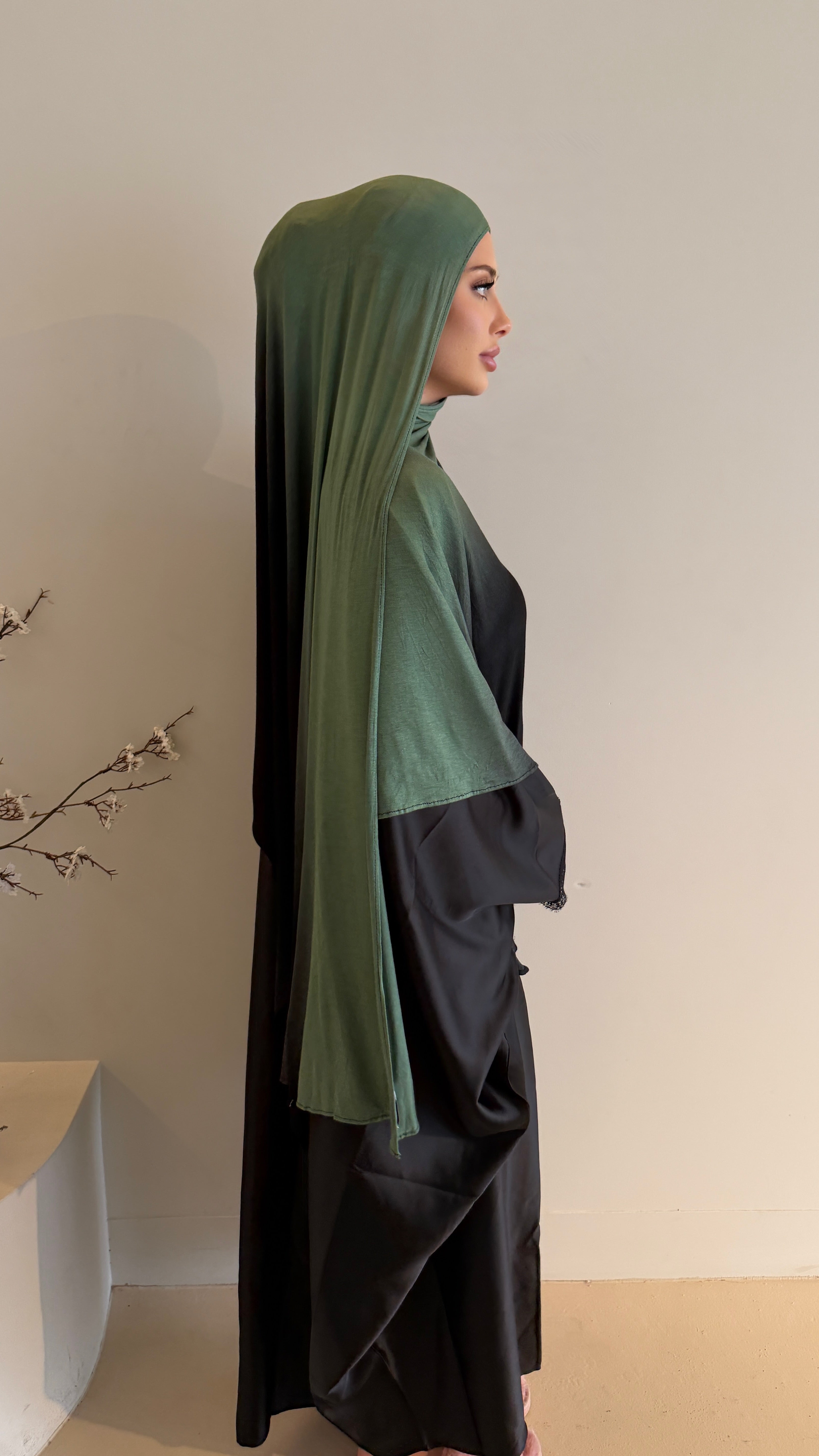 Sage Mist - Printed Jersey