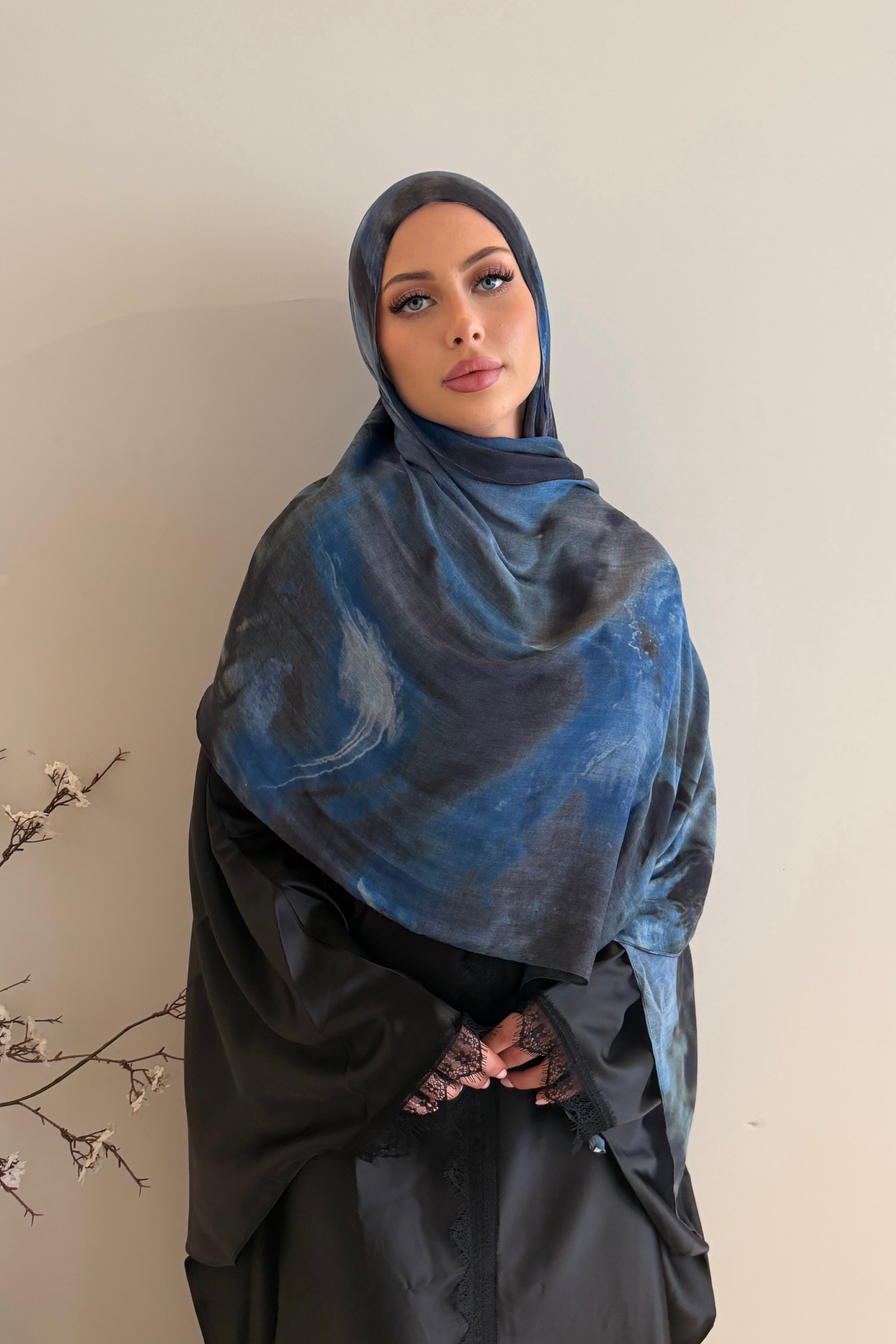 Ocean - Printed Modal Hijab