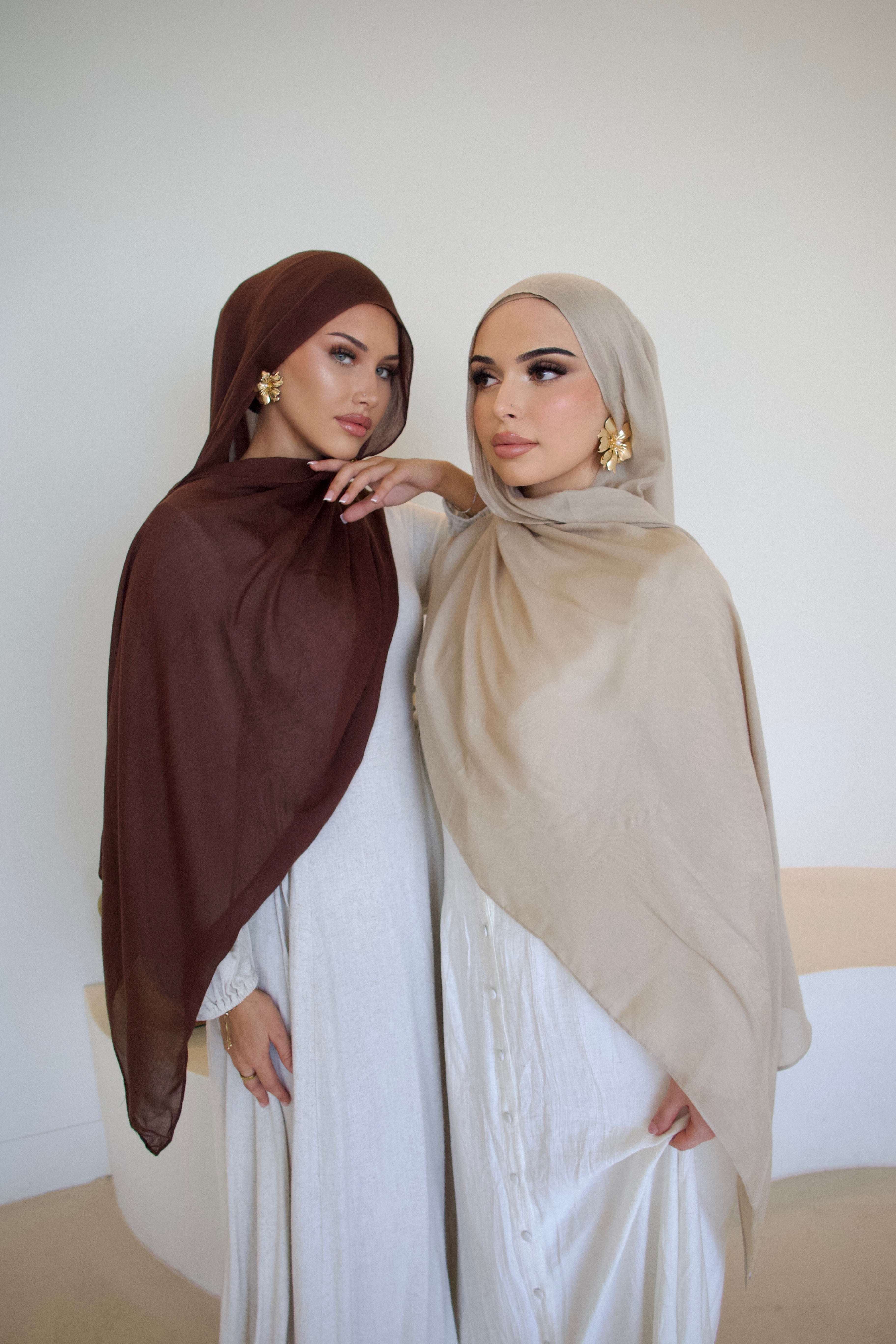 Fudge - Light Modal Hijab Set